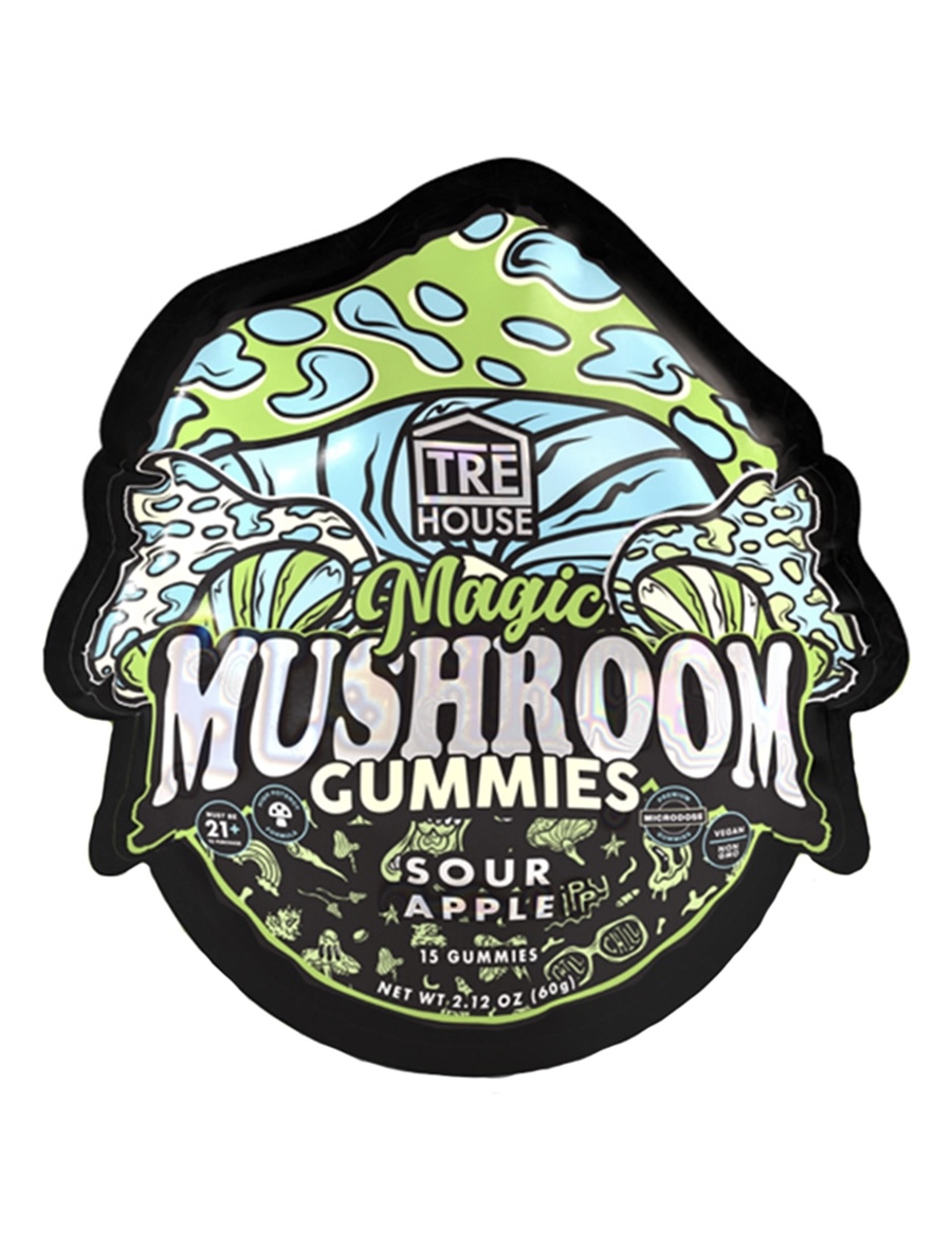 Sour Apple Tre House Magic Mushroom Gummies