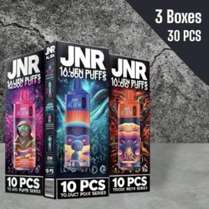 Jnr Alien 10000 puffs - 30 pack vape wholesale