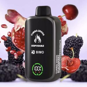 BIMO Turbo 20000 Puffs – Blackberry Cherry Pomegranate