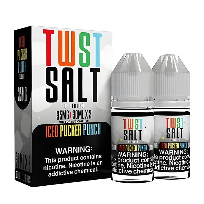 Twist eLiquid Nic Salt 60mL (2x30mL) Vape Juice (50MG) - Image 2