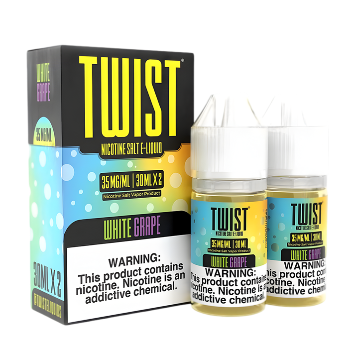 Twist eLiquid Nic Salt 60mL (2x30mL) Vape Juice (50MG) - Image 12