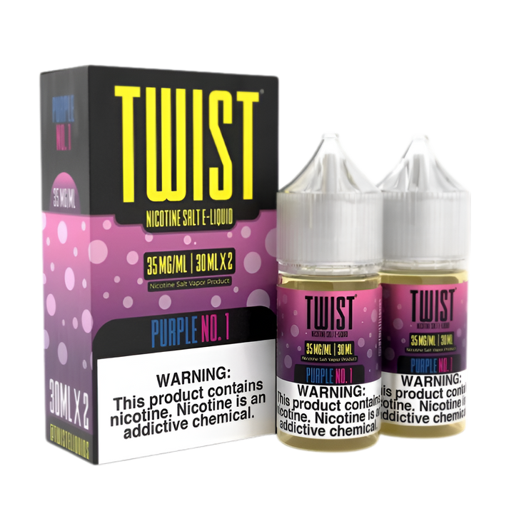 Twist eLiquid Nic Salt 60mL (2x30mL) Vape Juice (50MG) - Image 25