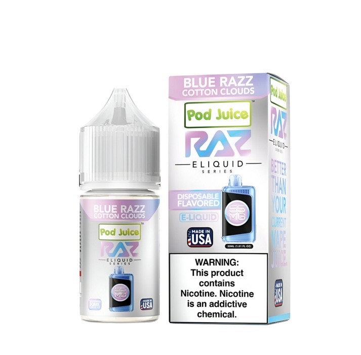 Pod Juice x Raz Salt Nicotine Vape Juice - Image 8