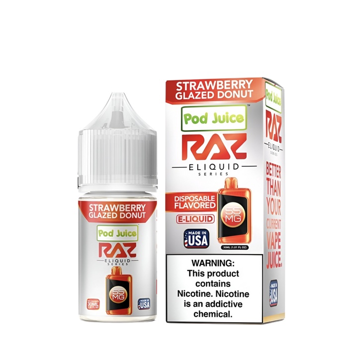 Pod Juice x Raz Salt Nicotine Vape Juice - Image 5