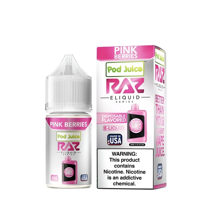 Pod Juice x Raz Salt Nicotine Vape Juice - Image 6