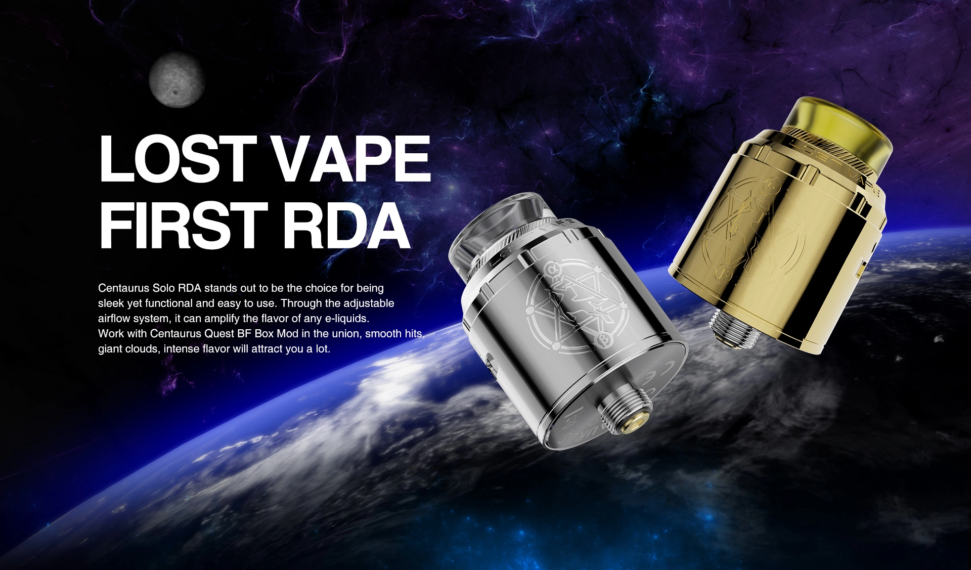 Lost Vape Centaurus Solo RDA Replacement Tanks - Image 9