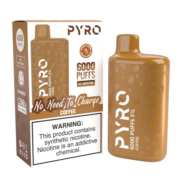 PYRO 6000 PUFF Coffee