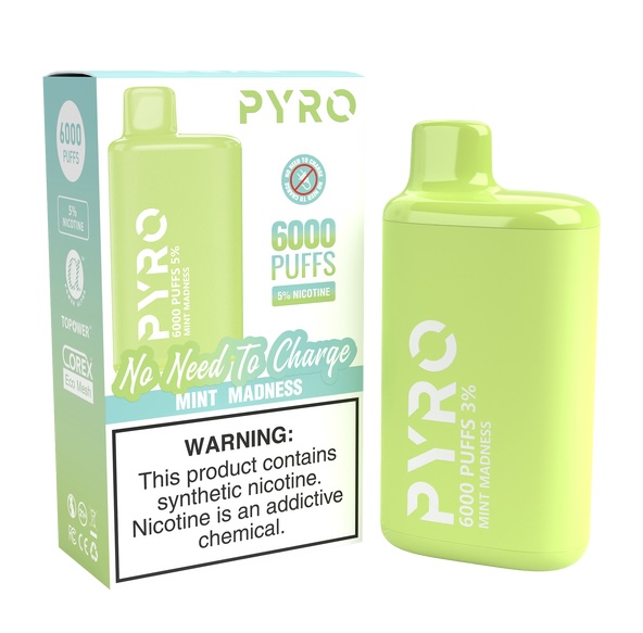 PYRO 6000 PUFF Mint Madness