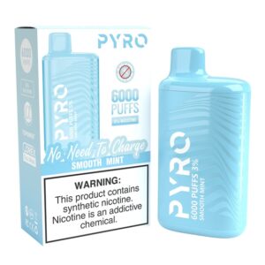 PYRO 6000 Puffs Smooth Mint