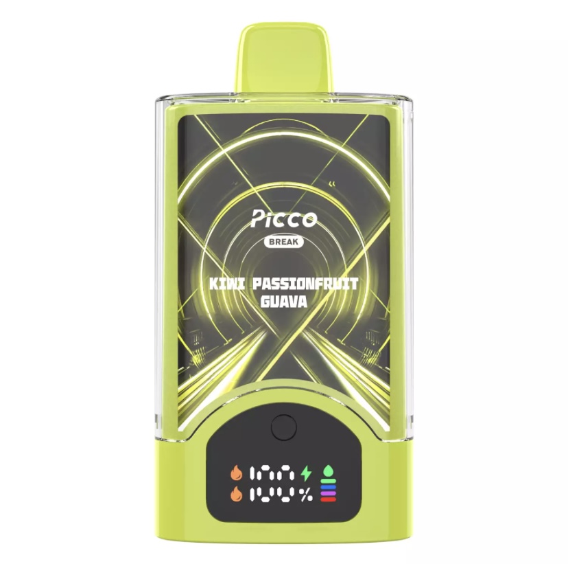 Picco Break 30000 Puffs – Kiwi Passionfruit Guava - Image 2