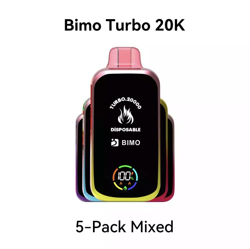 BIMO Turbo 20000 Puffs – 5 Pack