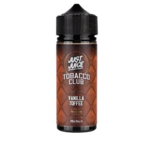 Vanilla Toffee Tobacco 100ml Shortfill E-Liquid by Just Juice