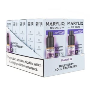 Lost Mary Maryliq Nic Salt E-Liquids - Pack of 10