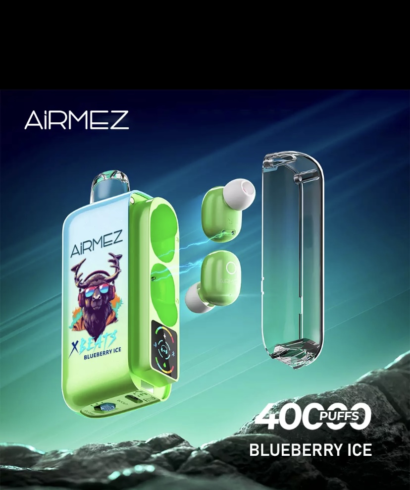 Airmez Xbeats 40000 Puffs – Blueberry Ice