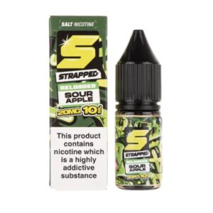 Sour Apple Nic Salt E-Liquid by Strapped Reloaded