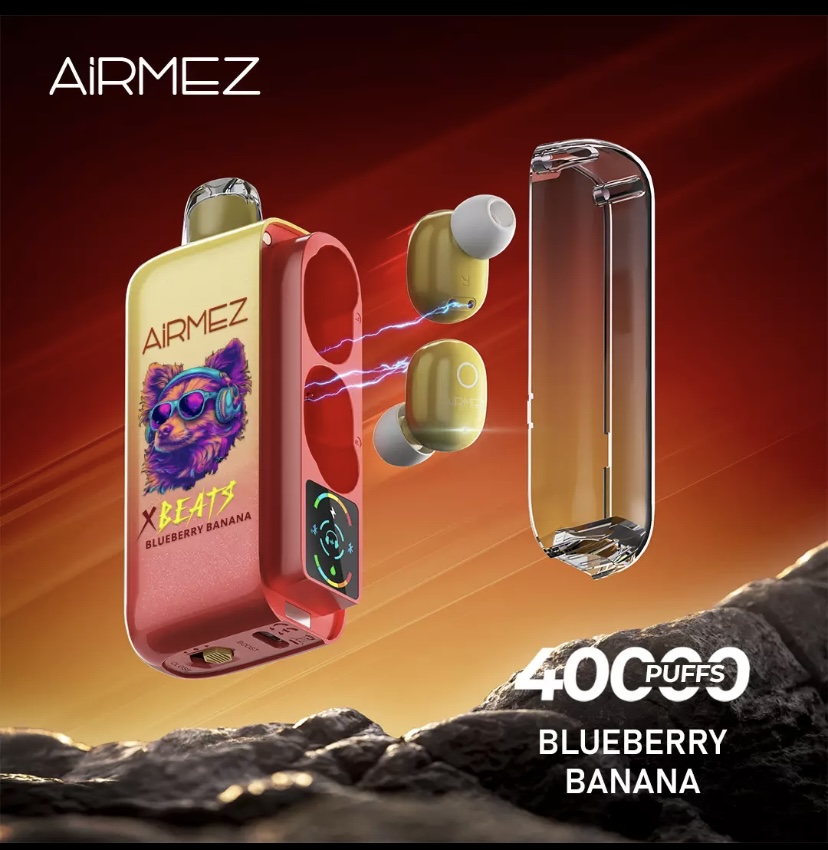 Airmez Xbeats 40000 Puffs – Blueberry Banana