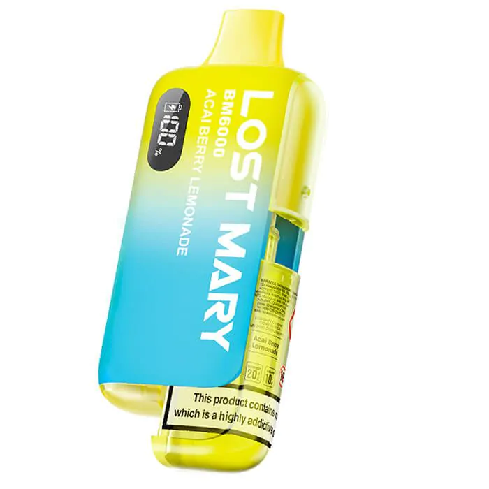 Lost Mary BM6000 Refillable Vape Kit-Acai Berry Lemonade