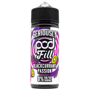 Blackcurrant Passion 100ml Shortfill By Seriously Pod Fill