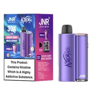 JNR Aurora 30000 Puffs Cherry Berry / Mixed Berries Prefilled Vape Kit