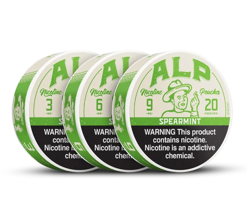 Alp spearmint nicotine pouches - 5 Pack - Image 2