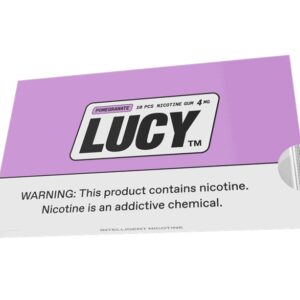 Lucy Pomegranate 4MG Nicotine Gum