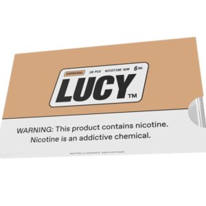Lucy Espresso 6MG Nicotine Gum