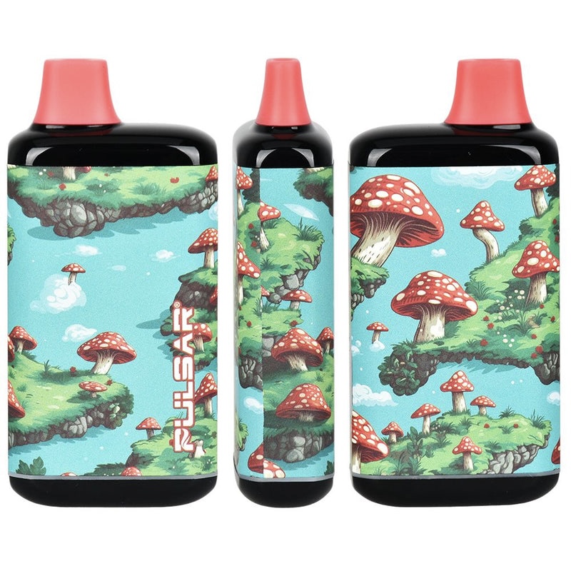Pulsar 510 DL 2.0 PRO Auto-Draw Vape Bar Floating Mushrooms