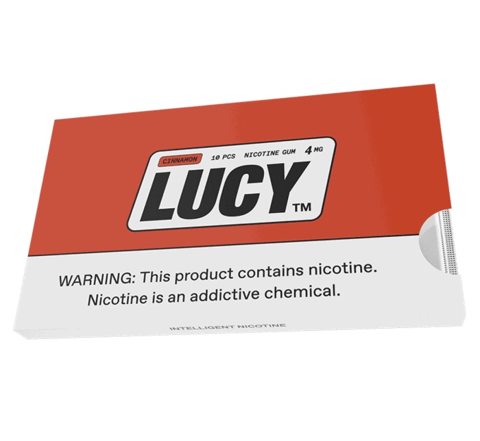 Lucy Cinnamon 4MG Nicotine Gum
