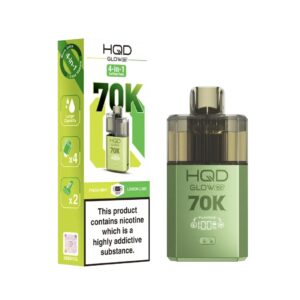 FRESH MINT / LEMON LIME HQD GLOW AIR 70K PUFFS PREFILLED POD KIT