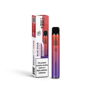 10mg Aroma King Bar 600 Disposable Vape Blue Sour Raspberry