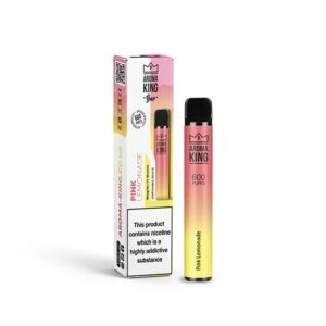 10mg Aroma King Bar 600 Disposable Vape Pink Lemonade